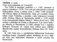 Tržek ve starých dokumentech